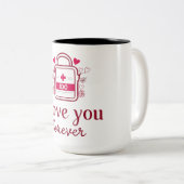 Tasse 2 Couleurs Je le fais (Devant droit)