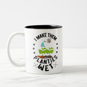 Tasse 2 Couleurs Je les fais planter des plantes humides Cadeau de 
