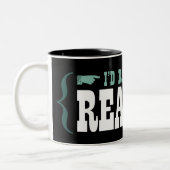 Tasse 2 Couleurs Je lirais plutôt (Gauche)