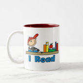 Tasse 2 Couleurs Je lis (Gauche)