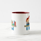 Tasse 2 Couleurs Je lis (Centre)