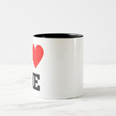 Tasse 2 Couleurs Je m'aime (Centre)