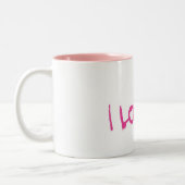 Tasse 2 Couleurs Je m'aime papillon (Gauche)