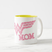 Tasse 2 Couleurs Je me demande maman rose (Devant droit)