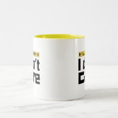 Tasse 2 Couleurs Je m'en fiche (Centre)