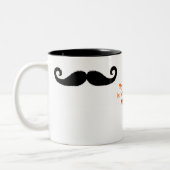 Tasse 2 Couleurs Je Moustache... (Gauche)
