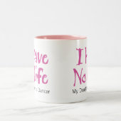 Tasse 2 Couleurs Je n'ai aucune vie (la danse) (Centre)