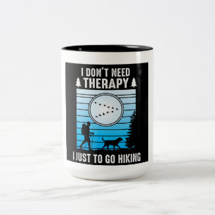 Tasse 2 Couleurs Je n'ai pas besoin de thérapie, je vais juste en r