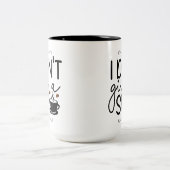 Tasse 2 Couleurs Je ne fais pas de gorgée (Centre)