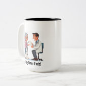 Tasse 2 Couleurs Je ne paie PAS CECI ! (Devant gauche)