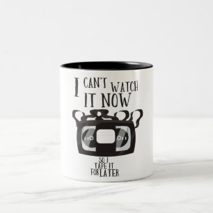 Tasse 2 Couleurs Je ne peux pas le regarder maintenant - alors je l