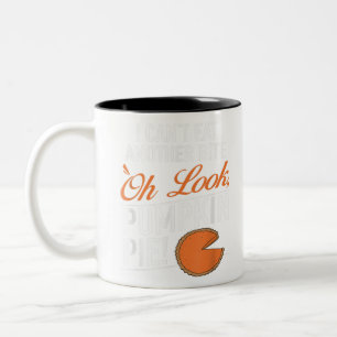 Tasse 2 Couleurs Je ne peux pas manger un autre morceau Oh regardez
