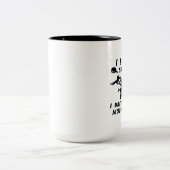 Tasse 2 Couleurs Je ne ronfle pas (Centre)