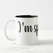 Tasse 2 Couleurs Je parle, Kamala Harris je parle (Gauche)