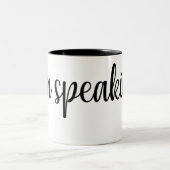 Tasse 2 Couleurs Je parle, Kamala Harris je parle (Centre)