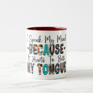 Tasse 2 Couleurs Je parle mon esprit