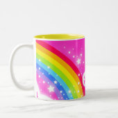 Tasse 2 Couleurs "Je peux réaliser mes rêves" motivation muscade ro (Gauche)