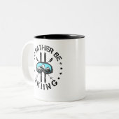 Tasse 2 Couleurs Je préfère faire du ski (Devant gauche)