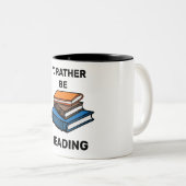 Tasse 2 Couleurs Je préfère lire (Devant droit)