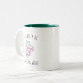 Tasse 2 Couleurs Je Préférerais Boire Du Vin (Devant gauche)