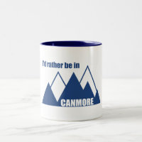 Je Préférerais Être À Canmore Mountain