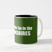 Tasse 2 Couleurs Je Préférerais Être Dans Les Berkshires (Devant droit)
