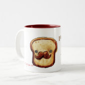 Tasse 2 Couleurs Je propose un pain grillé (Devant gauche)