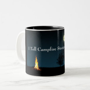 Tasse 2 Couleurs Je raconte des histoires de feu de camp