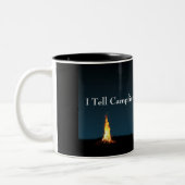 Tasse 2 Couleurs Je raconte des histoires de feu de camp (Gauche)