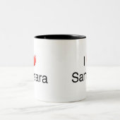 Tasse 2 Couleurs Je ❤️ samsara .. (Centre)