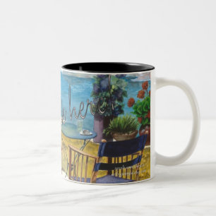 Tasse 2 Couleurs Je serais plutôt ici attaque