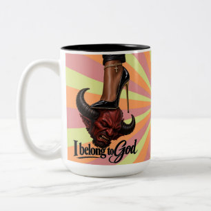 Tasse 2 Couleurs Je suis à Dieu