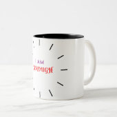 Tasse 2 Couleurs Je suis assez (Devant droit)