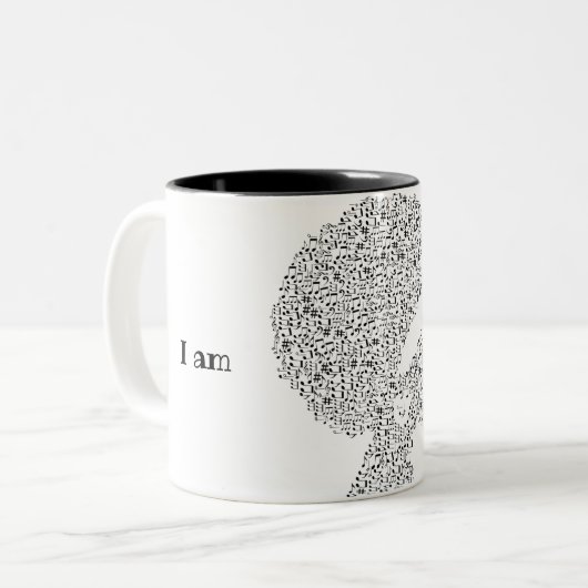 Tasse 2 Couleurs Je suis assez citée (Devant gauche)