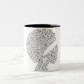 Tasse 2 Couleurs Je suis assez citée (Centre)