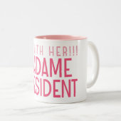 TASSE 2 COULEURS JE SUIS AVEC ELLE... (Devant droit)