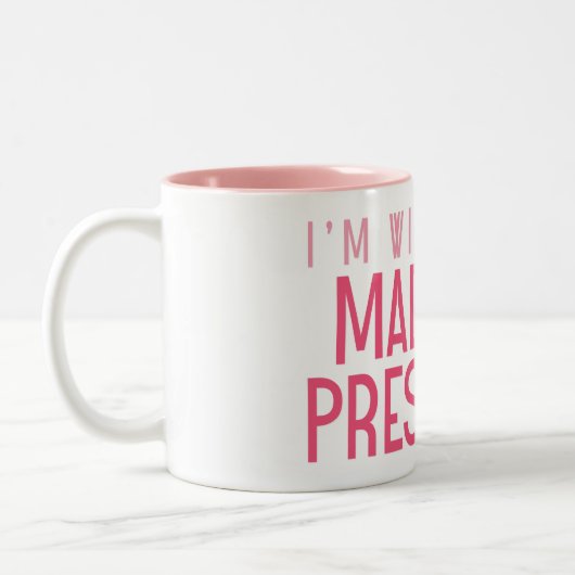 TASSE 2 COULEURS JE SUIS AVEC ELLE... (Gauche)