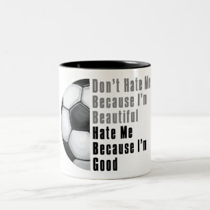 Tasse 2 Couleurs Je Suis Belle Balle De Football