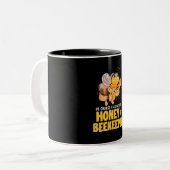 Tasse 2 Couleurs Je Suis Douce Comme Abeignets De Miel (Devant gauche)