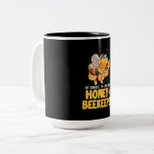 Tasse 2 Couleurs Je Suis Douce Comme Abeignets De Miel (Devant gauche)