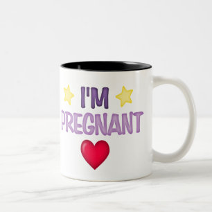 Tasse 2 Couleurs Je suis enceinte