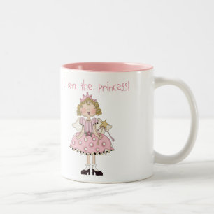 Tasse 2 Couleurs Je suis la princesse