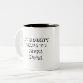 Tasse 2 Couleurs Je suis LE PATRON (Devant gauche)