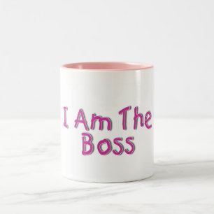 Tasse 2 Couleurs Je suis le patron 2