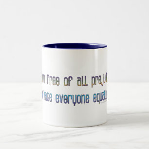 Tasse 2 Couleurs Je suis libre de tout le préjudice