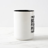 Tasse 2 Couleurs Je suis sarcastique (Centre)