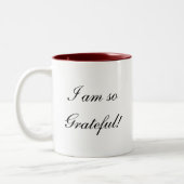 Tasse 2 Couleurs Je suis soGrateful ! , Je suis soGrateful ! (Gauche)