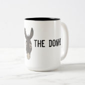 Tasse 2 Couleurs "Je suis toujours l'âne" (Devant droit)