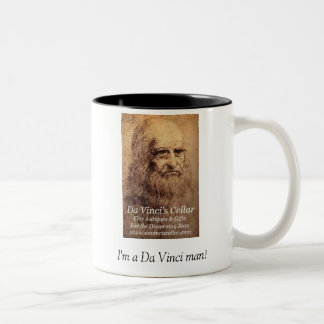 Tasse 2 Couleurs Je suis un homme de da Vinci !