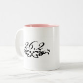 Tasse 2 Couleurs Je suis un Marathoner (Devant gauche)